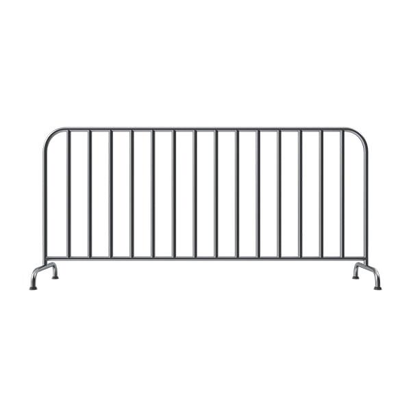 we offer the option to customize the crowd control barricade rental with logos or event branding